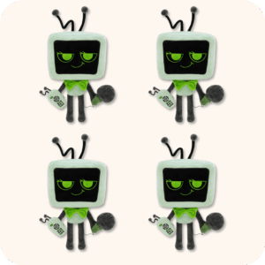 Vee Dandys World Plush 4PCS